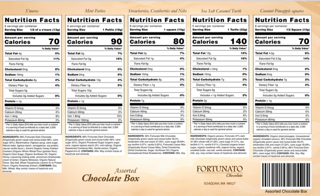 Fortunato Chocolate Assorted Chocolate Box - 16 oz - Image 3