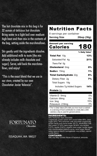 Javier's Hot Chocolate Mix - 8 oz - Image 3