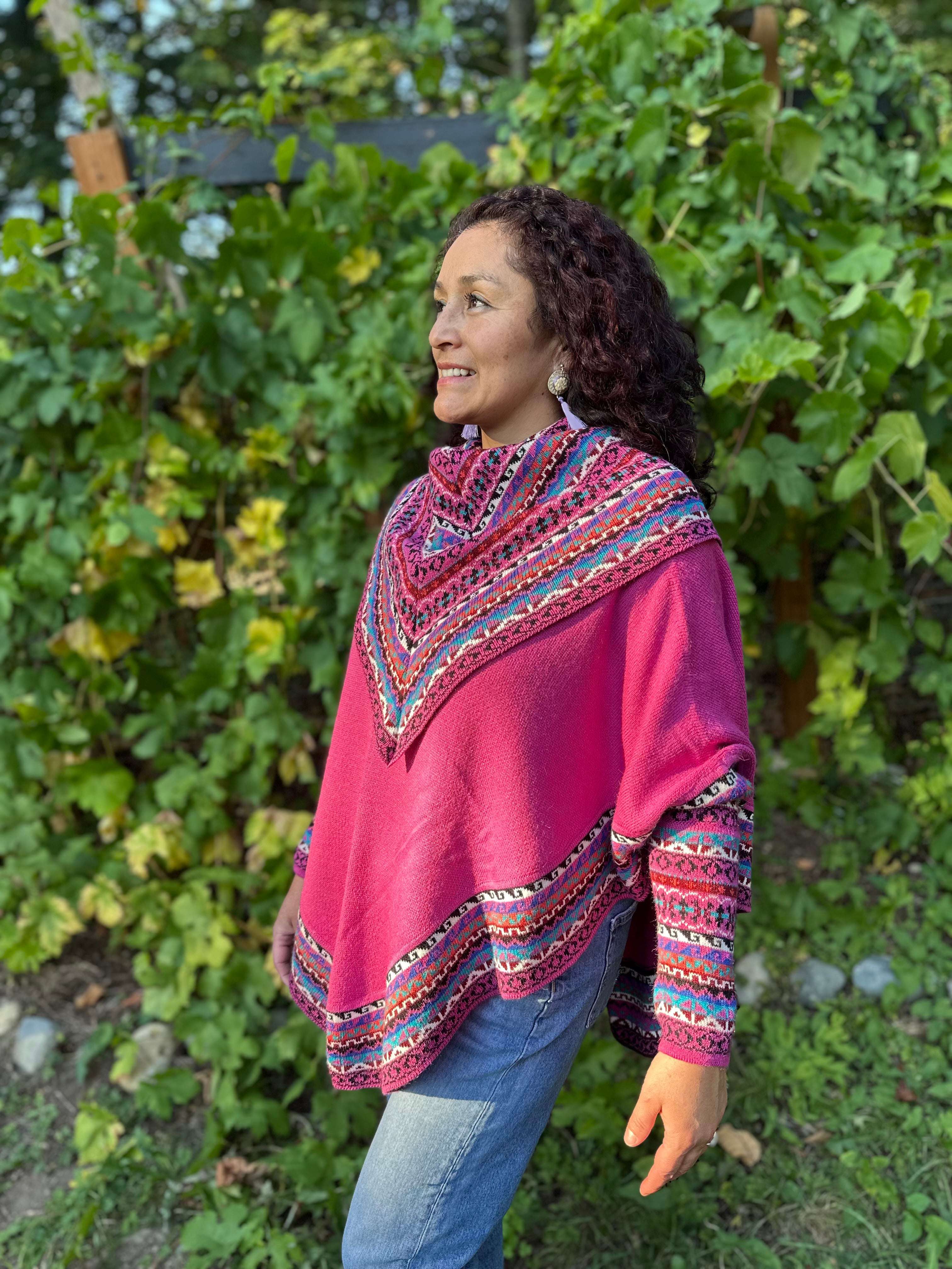 Alpaca Peruvian Poncho - Image 11